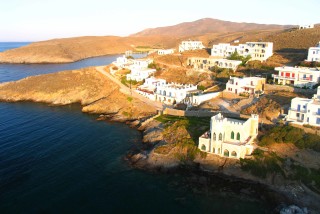 about kythnos porto klaras picturesque little homes with sea view