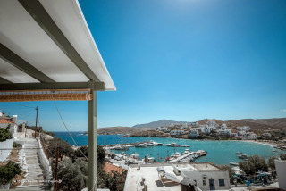 guestbook porto klaras room balcony with sea view in kythnos