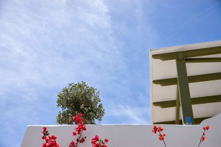 kythnos island porto klaras cycladic studios with view of loutra beach